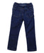 A Navy Casual Pants from Petit Bateau in size 4T for girl. (Back View)