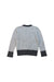 A Grey Knit Sweaters from Bonpoint in size 4T for girl. (Back View)