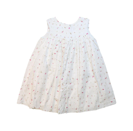 A Multicolour Sleeveless Dresses from Bonpoint in size 4T for girl. (Front View)