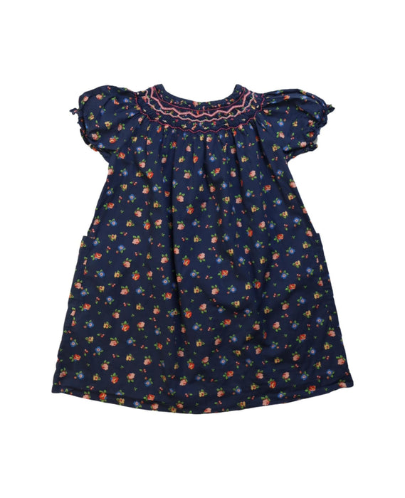 A Multicolour Short Sleeve Dresses from Bonpoint in size 3T for girl. (Back View)