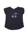 A Multicolour Short Sleeve T Shirts from Bonpoint in size 4T for girl. (Front View)