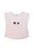 A Multicolour Short Sleeve T Shirts from Bonpoint in size 4T for girl. (Front View)