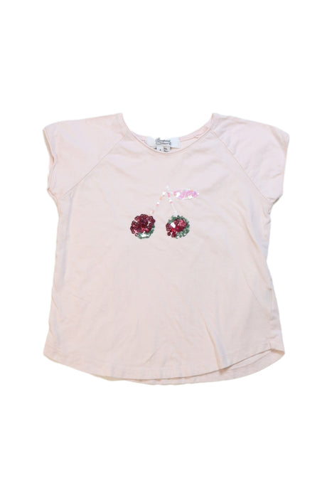 A Multicolour Short Sleeve T Shirts from Bonpoint in size 4T for girl. (Front View)