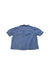 A Blue Short Sleeve Shirts from Bonpoint in size 4T for girl. (Back View)