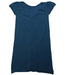 A Navy Short Sleeve Dresses from Excuse My French in size 8Y for girl. (Back View)