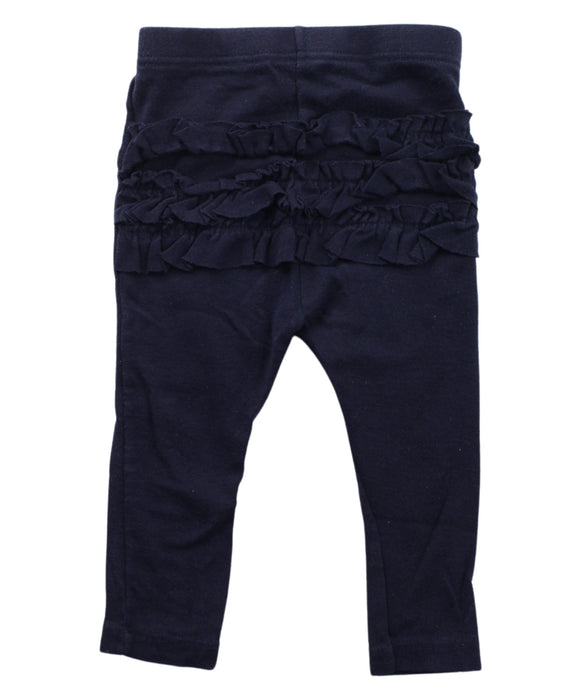 A Blue Leggings from Petit Bateau in size 3-6M for girl. (Back View)