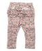 A White Sweatpants from Petit Bateau in size 0-3M for girl. (Back View)