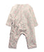 A White Long Sleeve Jumpsuits from Petit Bateau in size 0-3M for girl. (Back View)