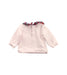 A White Long Sleeve Tops from Jacadi in size 3-6M for girl. (Back View)