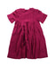 A Pink Short Sleeve Dresses from Monsoon in size 2T for girl. (Back View)