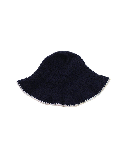 A Blue Sun Hats from Chickeeduck in size O/S for girl. (Front View)