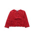 A Red Cardigans from Mayoral in size 12-18M for girl. (Front View)