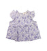 A Blue Sleeveless Tops from Cyrillus in size 3T for girl. (Front View)