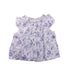 A Blue Sleeveless Tops from Cyrillus in size 3T for girl. (Back View)