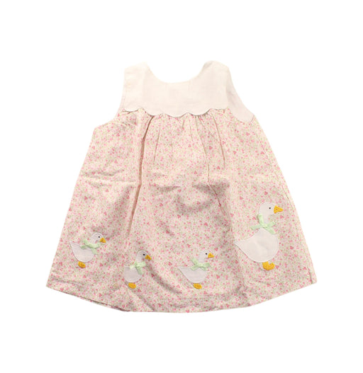 A White Sleeveless Dresses from Confiture in size 12-18M for girl. (Front View)