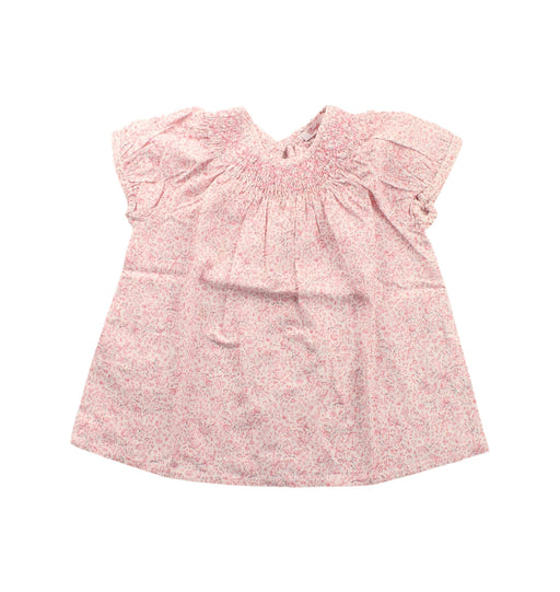 A Pink Short Sleeve Dresses from Confiture in size 2T for girl. (Front View)