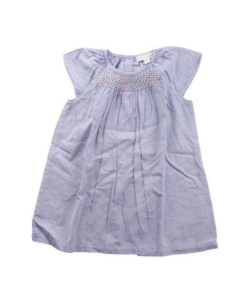A Blue Dress Sets from The Little White Company in size 18-24M for girl. (Front View)