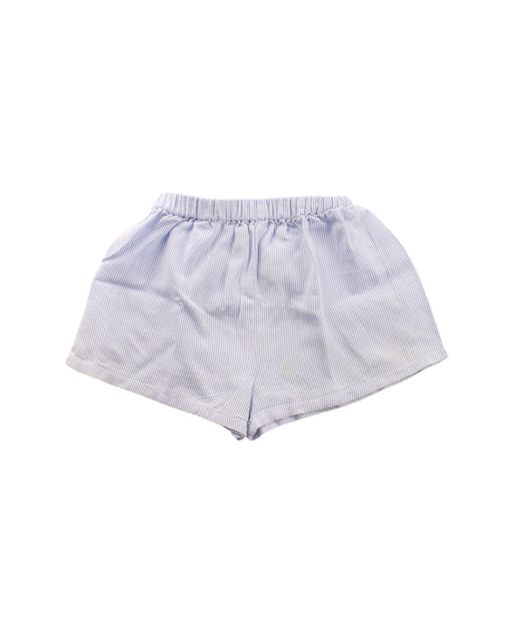 A Blue Shorts Sets from The Little White Company in size 18-24M for girl. (Back View)