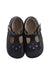 A Black Flats from Start-Rite in size 12-18M for girl. (Back View)