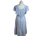 A Blue Short Sleeve Dresses from Ingrid & Isabel in size L for maternity. (Back View)