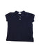 A Black Short Sleeve Polos from Seed in size 2T for girl. (Front View)
