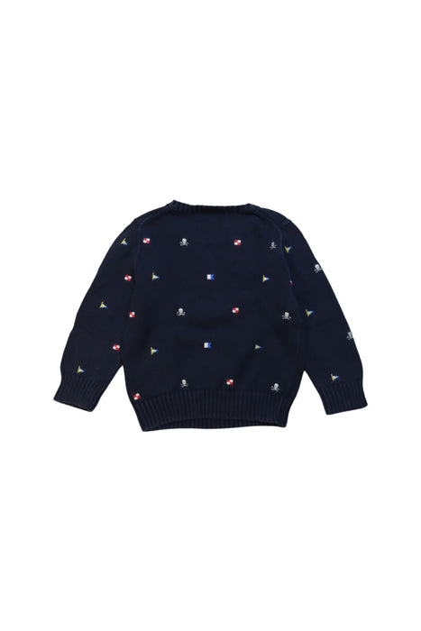 A Multicolour Knit Sweaters from Polo Ralph Lauren in size 3T for girl. (Back View)