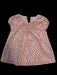 A Pink Short Sleeve Dresses from The Little White Company in size 3-6M for girl. (Front View)