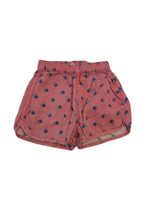 A Pink Shorts from Seed in size 6-12M for girl. (Front View)