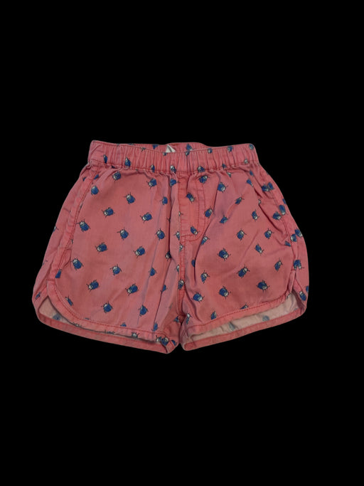 A Pink Shorts from Seed in size 6-12M for girl. (Front View)