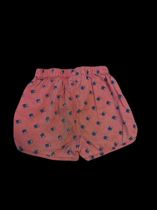 A Pink Shorts from Seed in size 6-12M for girl. (Back View)