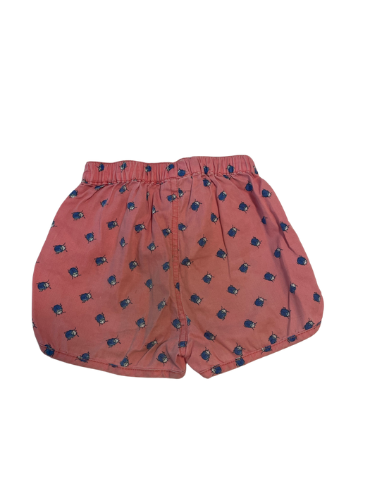 A Pink Shorts from Seed in size 6-12M for girl. (Back View)