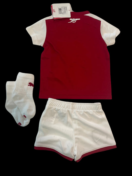 A Red Shorts Sets from Puma in size 6-12M for boy. (Back View)