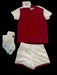 A Red Shorts Sets from Puma in size 6-12M for boy. (Back View)