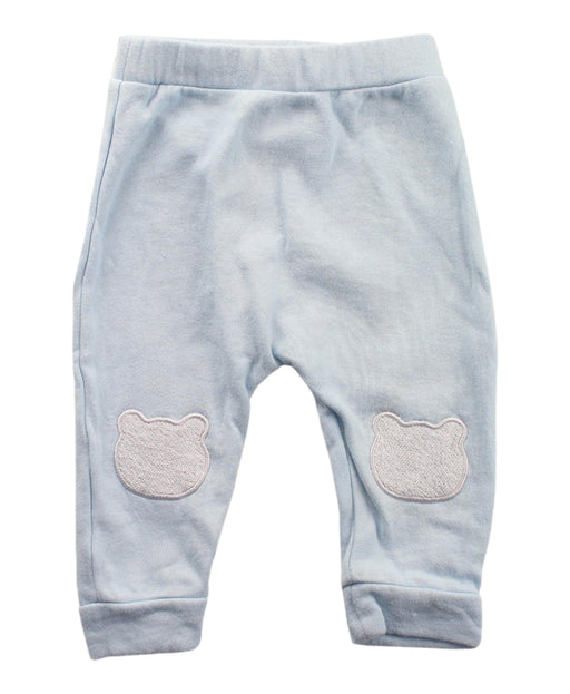 A Blue Sweatpants from Seed in size 3-6M for neutral. (Front View)
