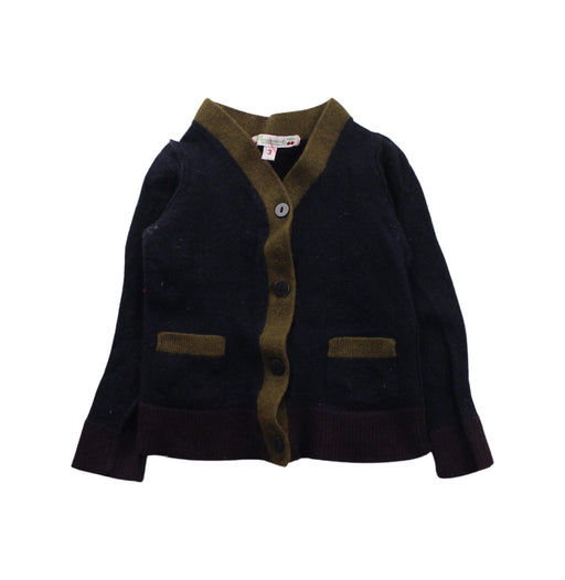 A Blue Cardigans from Bonpoint in size 0-3M for boy. (Front View)