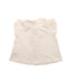 A White Short Sleeve Polos from Bout'Chou in size 3-6M for girl. (Back View)