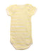 A Yellow Short Sleeve Bodysuits from Petit Bateau in size 3-6M for neutral. (Back View)