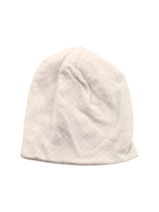 A White Beanies from Bout'Chou in size O/S for girl. (Front View)