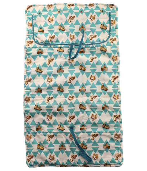 A Blue Changing Mats & Covers from Nobodinoz in size O/S for neutral. (Front View)