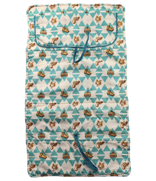 A Blue Changing Mats & Covers from Nobodinoz in size O/S for neutral. (Front View)