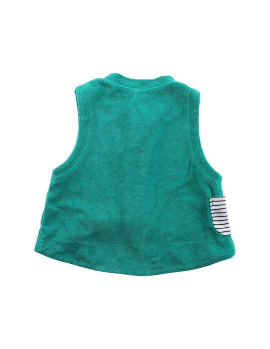 A Green Dress Up Vests from Ragmart in size 18-24M for boy. (Back View)