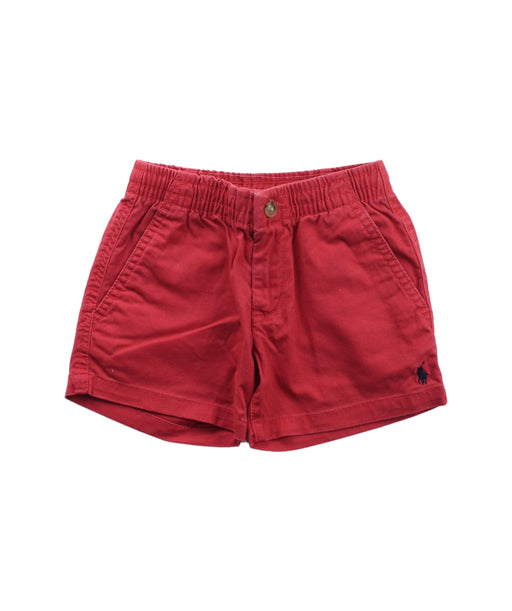A Red Shorts from Polo Ralph Lauren in size 2T for boy. (Front View)