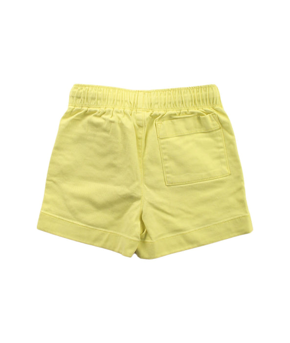 A Yellow Shorts from Crewcuts in size 2T for boy. (Back View)