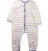 A Blue Long Sleeve Jumpsuits from Petit Bateau in size 3T for boy. (Front View)