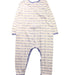A Blue Long Sleeve Jumpsuits from Petit Bateau in size 3T for boy. (Back View)