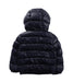 A Blue Puffer/Quilted Jackets from Moncler in size 3T for boy. (Back View)