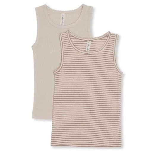 A Multicolour Sleeveless T Shirts from Konges Sløjd in size 5T for girl. (Front View)