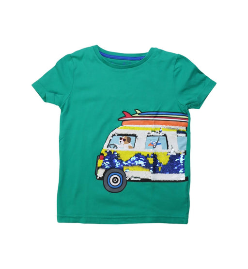 A Green Short Sleeve T Shirts from Boden in size 5T for boy. (Front View)