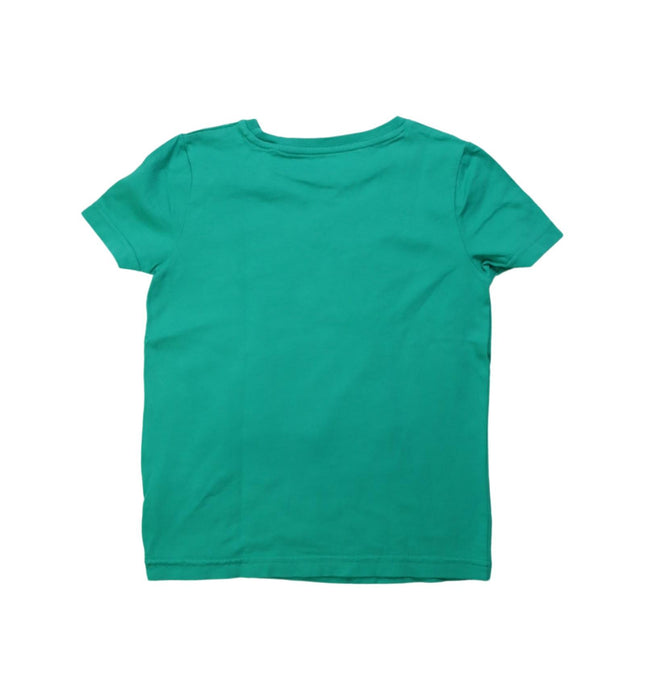 A Green Short Sleeve T Shirts from Boden in size 5T for boy. (Back View)