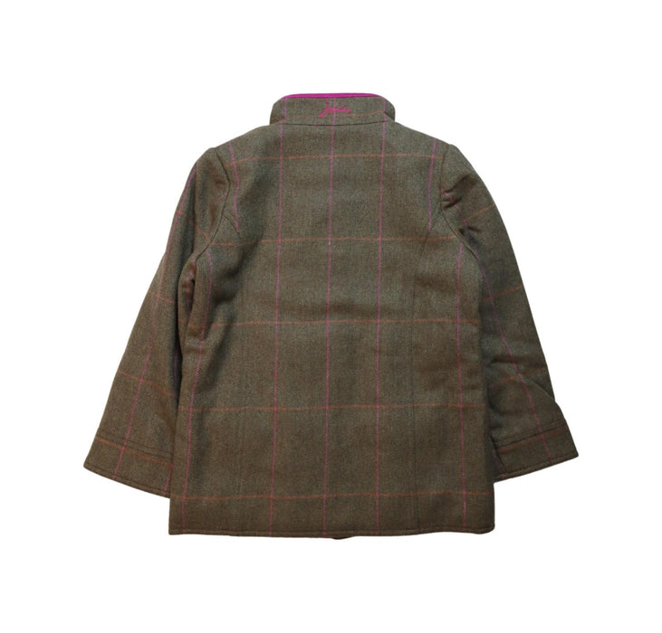 A Multicolour Coats from Joules in size 7Y for girl. (Back View)